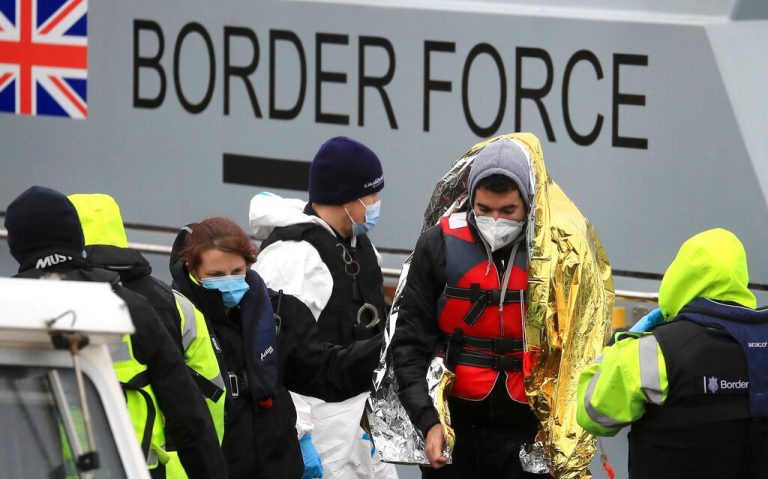 France rescues pregnant woman, children from English Channel