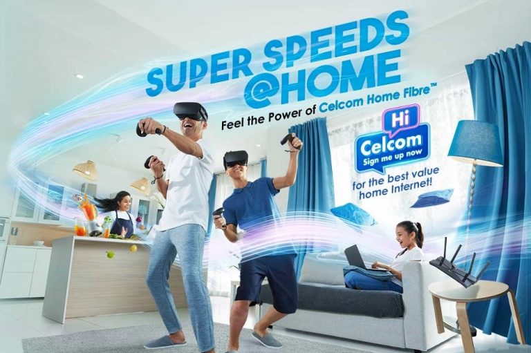Celcom Now Offers 300Mbps And 500Mbps Home Fibre Plans