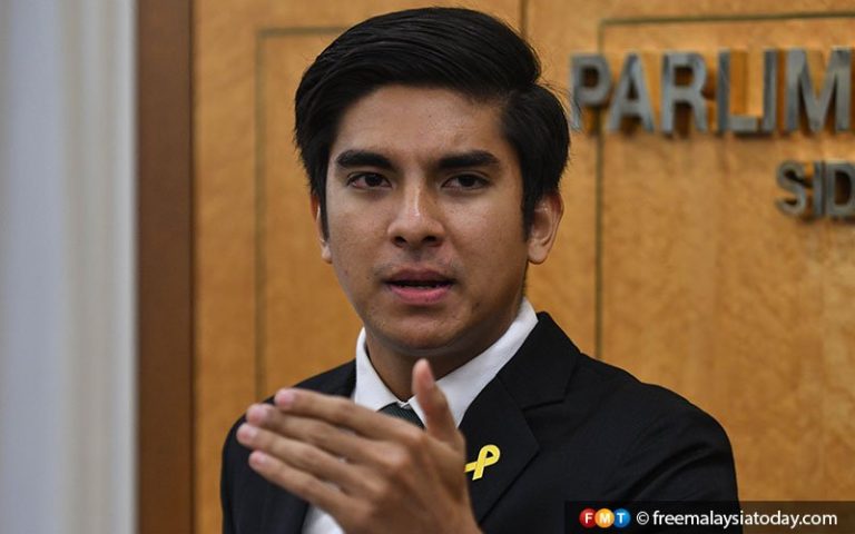 Syed Saddiq apologises for allowing budget to pass