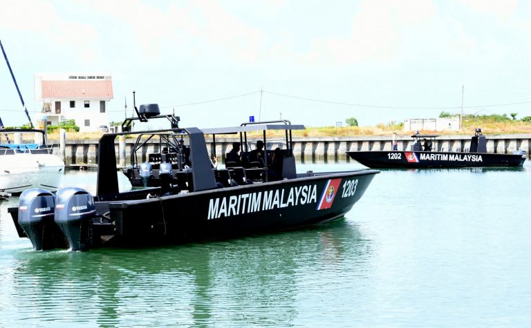 5 foreign ships chased out of Malaysian waters
