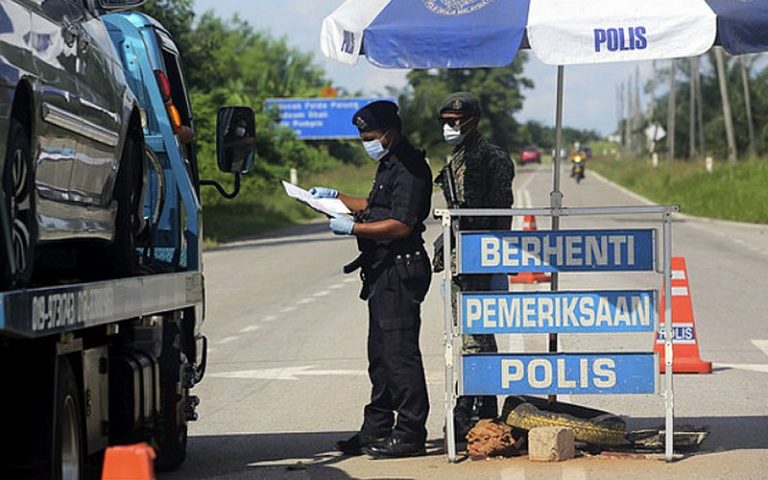 Polis Pahang perketat kawalan sempadan kekang penularan Covid-19