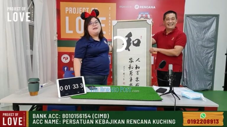 Over RM26,000 raised during ‘Project of Love: E-Charity Sale’