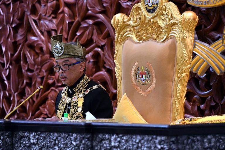 In rare move, Agong expresses gratitude to MPs for backing Perikatan’s Budget 2021