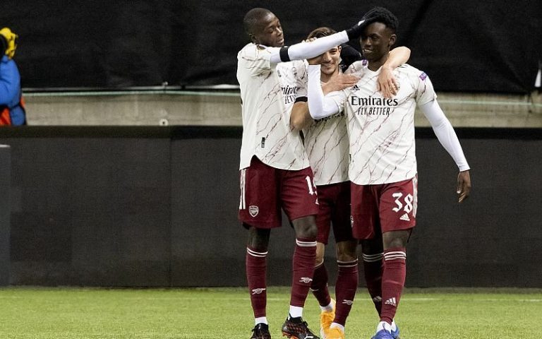 Pepe redeems himself as Arsenal ease to win at Molde