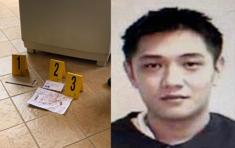 Police searching for man believed to be mastermind behind death threat and bullets sent to customs officer