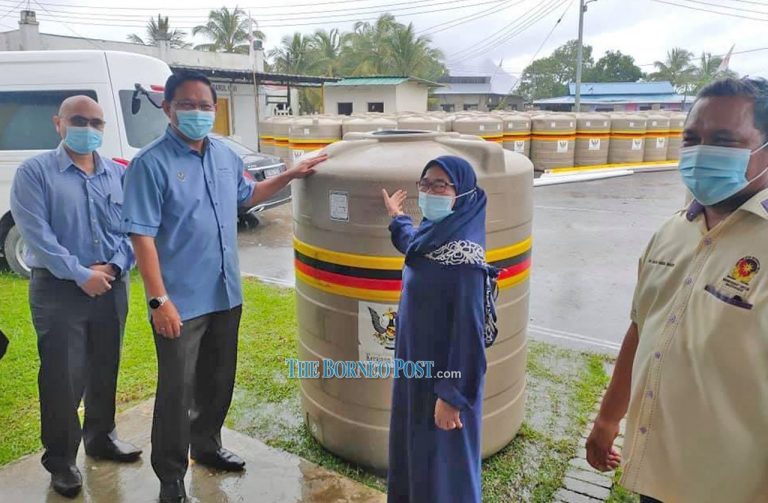 35,534 water tanks set for distribution throughout S’wak