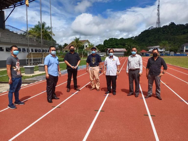 Padang Sukan Kapit project undergoes final touches