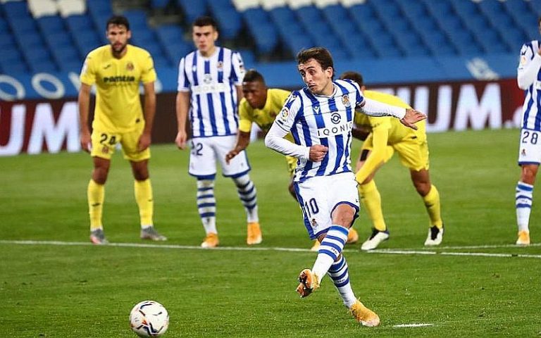Villarreal halt top of the table Sociedad’s winning run