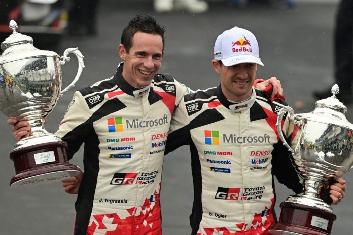 Frenchman Ogier wins seventh world rally title in 8 years