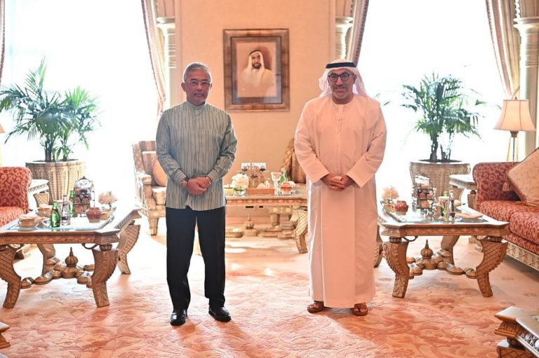 Agong satisfied with visit to Abu Dhabi, arriving home tomorrow