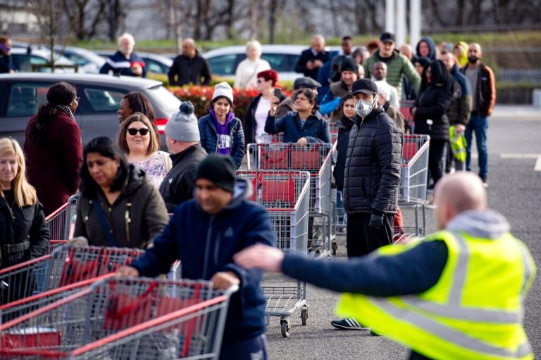 UK assures shoppers food aplenty but grocers wary of next week