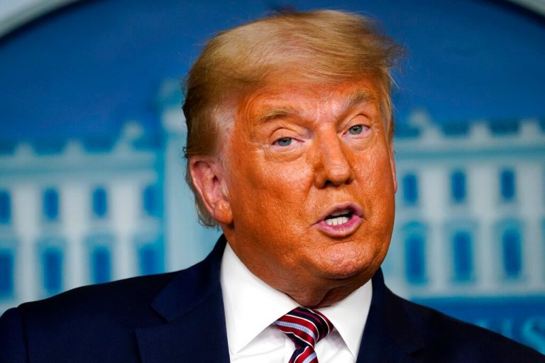 On Twitter, Trump threatens to veto defence bill