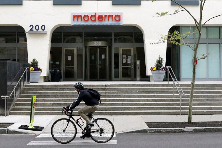 First of millions as US begins massive Moderna vaccine roll out