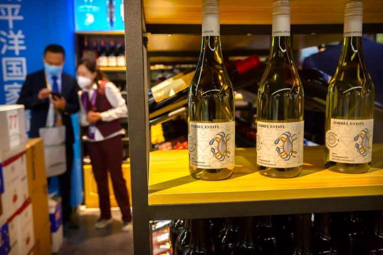 Allies raise a glass to Australia amid wine dispute with China