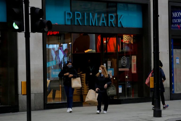 UK’s Primark reports £430 mil loss of sales from autumn lockdowns