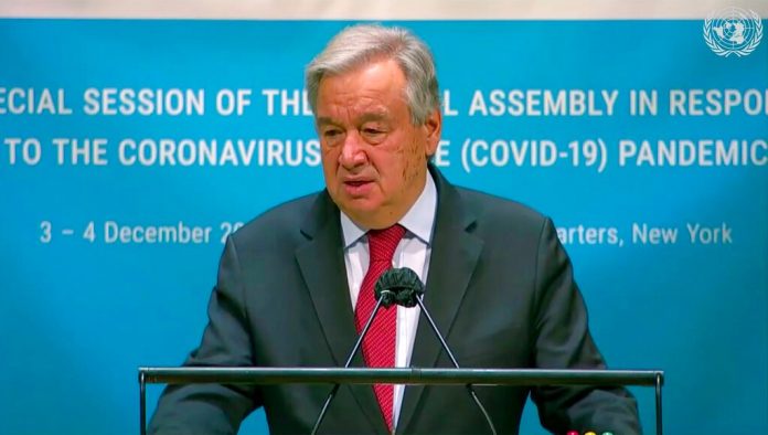 UN chief pans countries who ignored Covid-19 facts, WHO guidance