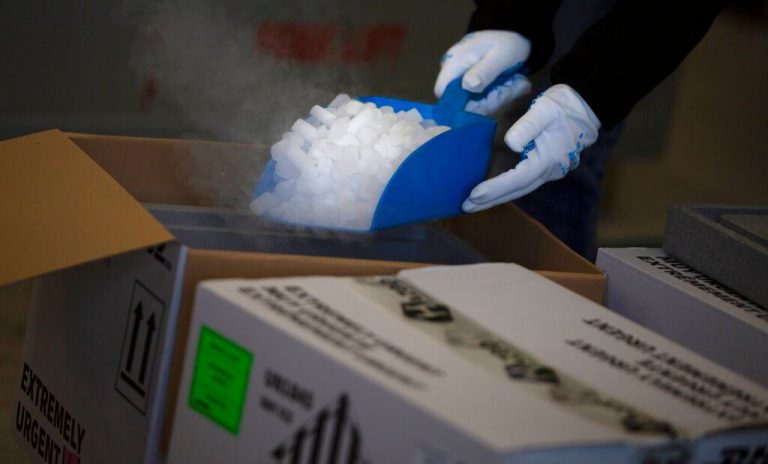 S. Korea to boost Covid-19 vaccine air transport by easing dry ice rules