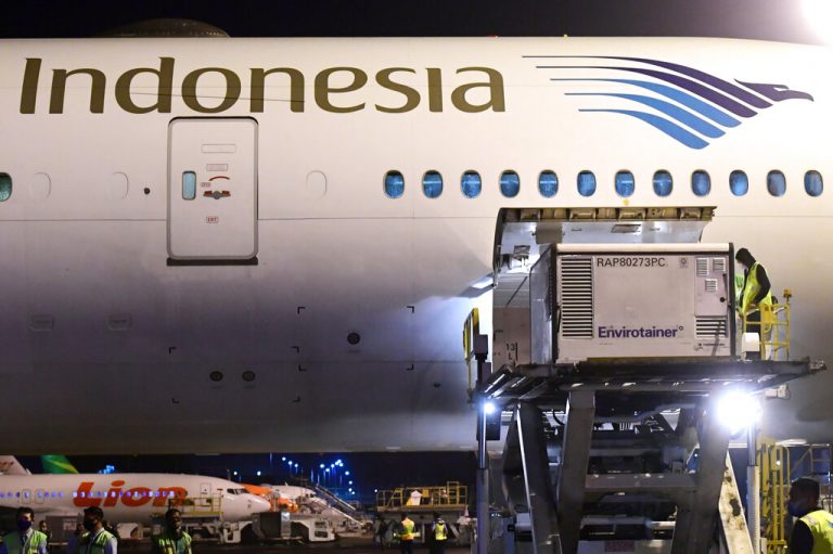 Indonesia receives over a million Chinese Covid-19 vaccine doses