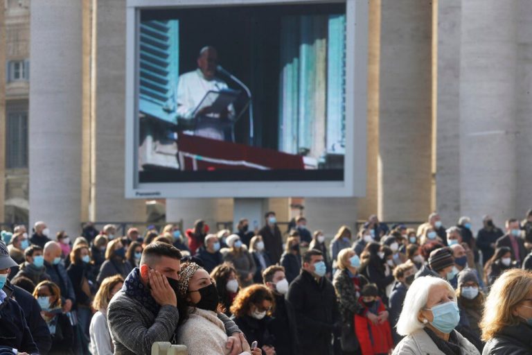 Pope says consumerism has ‘kidnapped’ Christmas