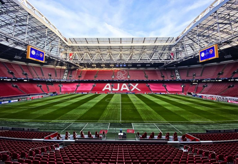 Scientists spray ‘saliva’ at Ajax’s stadium to see how Covid spreads