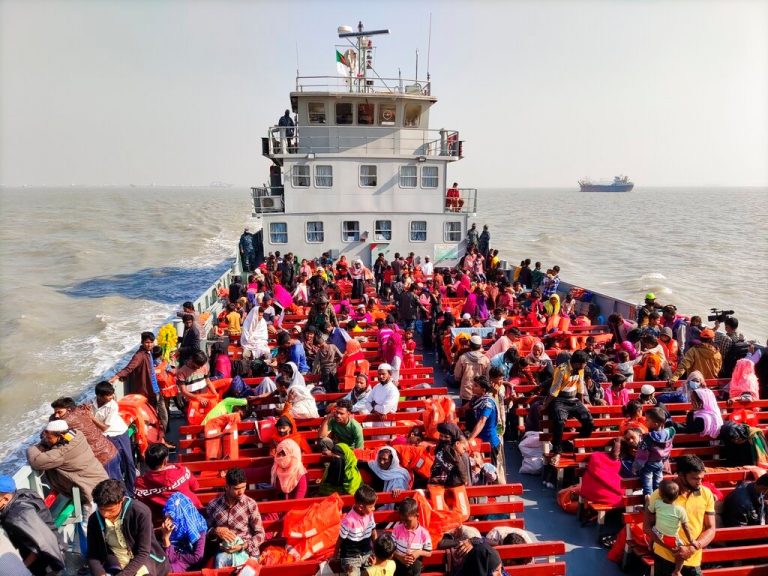 Bangladesh moves second batch of Rohingya to remote island