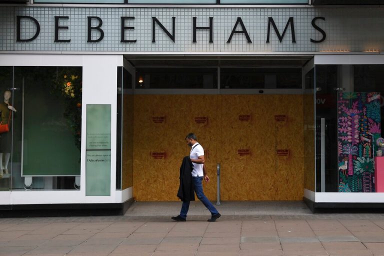 UK’s Debenhams goes into liquidation, 12,000 jobs at risk
