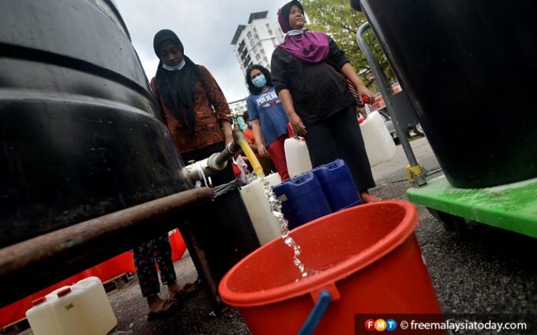 Paip pecah lagi! Bekalan air di Klang, Shah Alam, Petaling terjejas