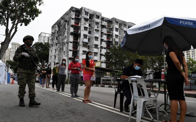 Penduduk dikenakan PKPD di Pulau Pinang mohon bantuan makanan