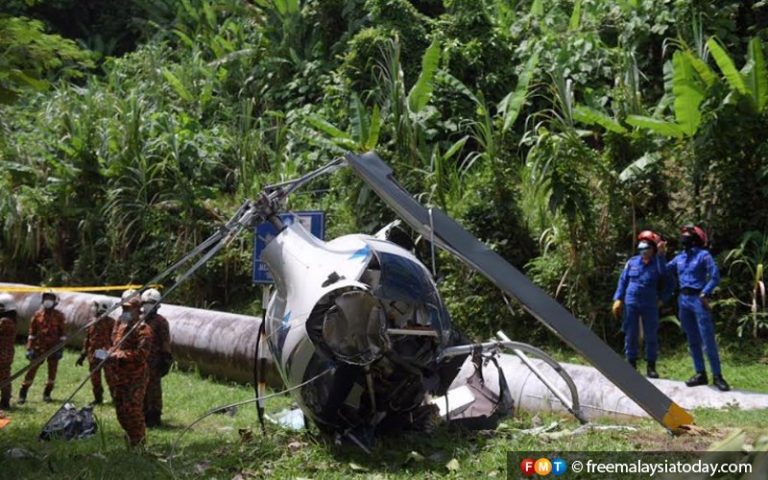 Ministry still studying cause of mid-air copter collision