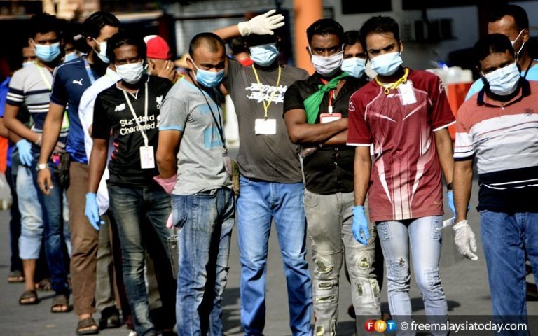 17,000 pekerja asing disaring sehingga semalam, kata Ismail