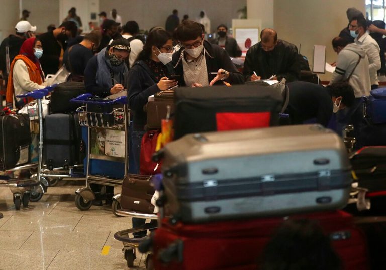 ‘Nobody knows anything’: UK virus throws Indian airports into chaos