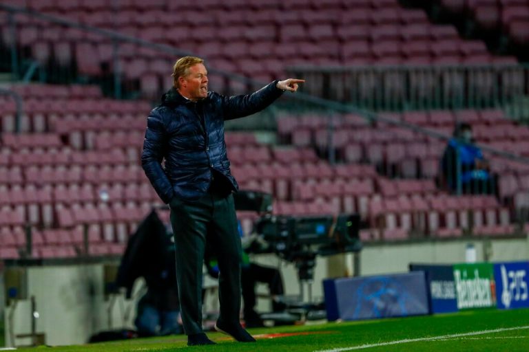 Despite results, Koeman hangs on at Barca thanks to presidential turmoil