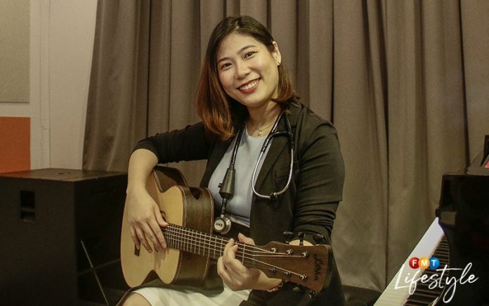 Making sweet music from the heartbeats of her patients