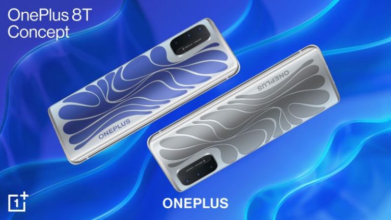 OnePlus 8T Concept Is A Phone With A Chameleon Design And Motion Tracking Sensor