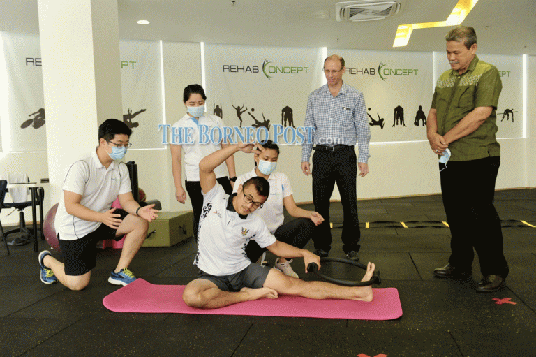 Getting injured athletes back on their feet