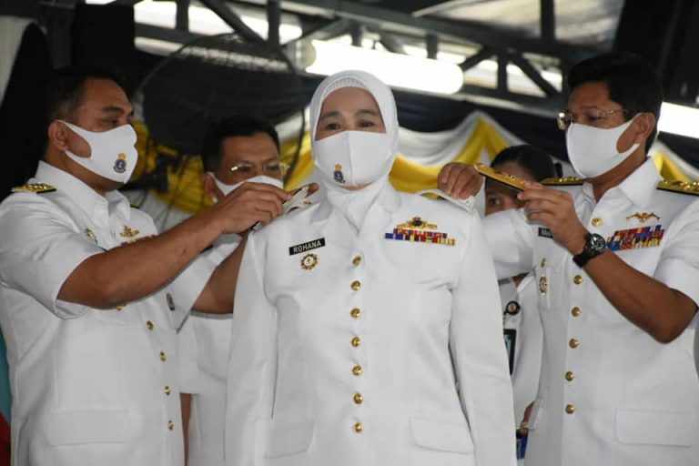 Rohana Jupri makes history as first ever woman naval admiral