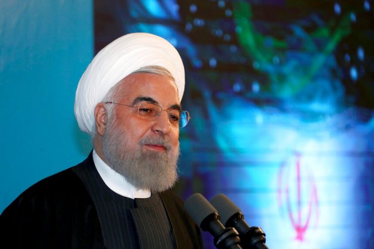 Rouhani says Iran ‘very happy’ to see Trump leave