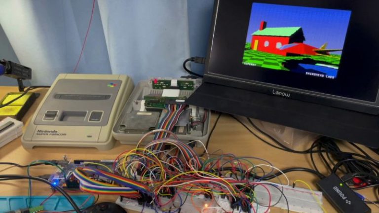 Developer Makes Ray-Tracing Work On Super Nintendo Via Modified Cartridge