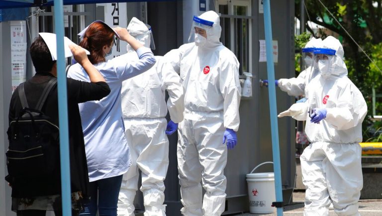 S. Korea scrambles to build container hospital beds to fight third Covid wave