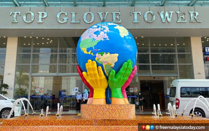 Top Glove lapor kenaikan 20 kali ganda dalam keuntungan suku tahun