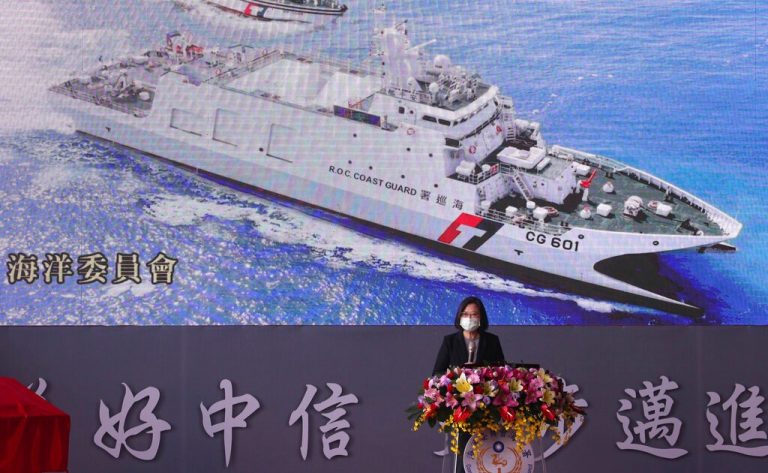 Taiwan beefs up defences with missile-ready coastguard ships