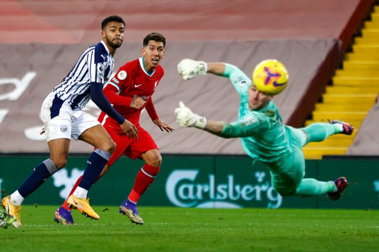 Mane ends goal drought but Liverpool stumble against West Brom