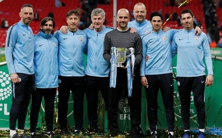 Guardiola backs under-pressure Arteta to succeed