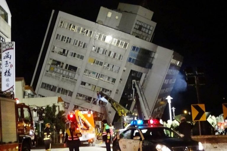 Buildings shake as ‘huge’ 6.2-magnitude quake strikes off Taiwan