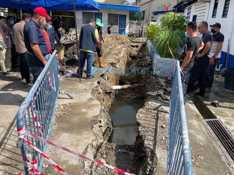 Artifacts found in Kuching Central Police Station compound, archaeological dig launched