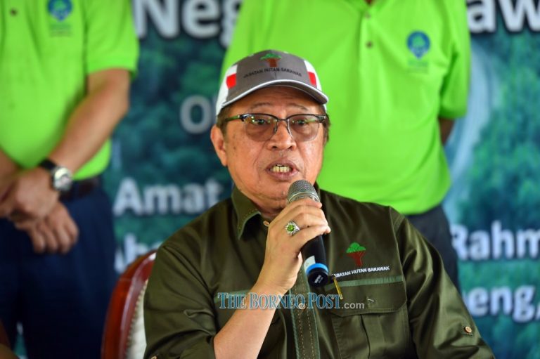 Tech helps reduce illegal logging in Sarawak, says Abang Johari