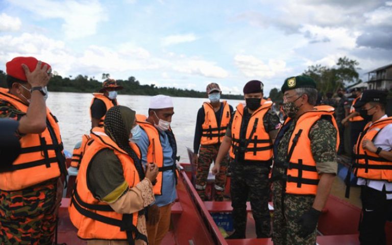 King on a mission: Agong joins search and rescue operation