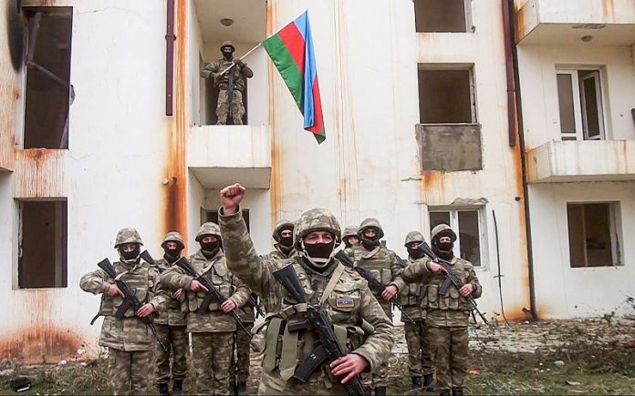 Azerbaijani forces take over last district given up by Armenia