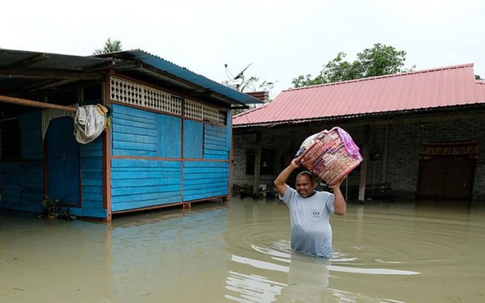 Raub daerah pertama di Pahang dilanda banjir