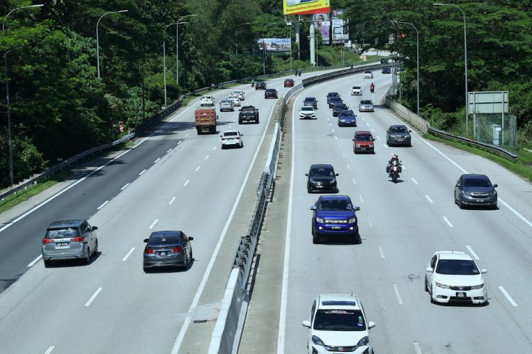 PLUS: Slow-moving traffic at several main highways in Malaysia after holiday weekend